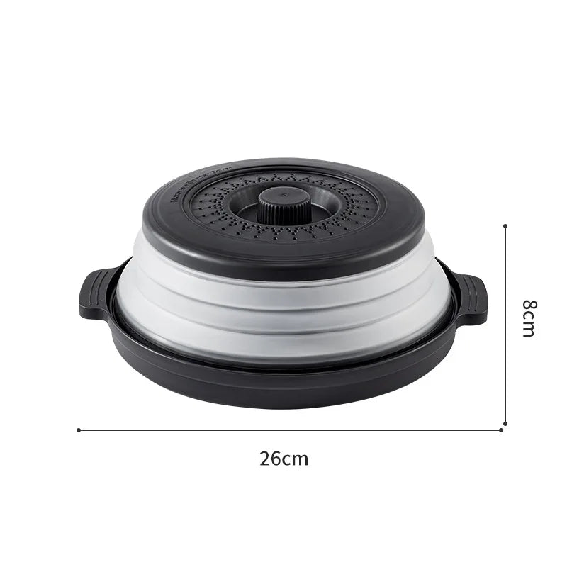 MicroGuard Duo: 2-in-1 Microwave Cover & Mat Combo