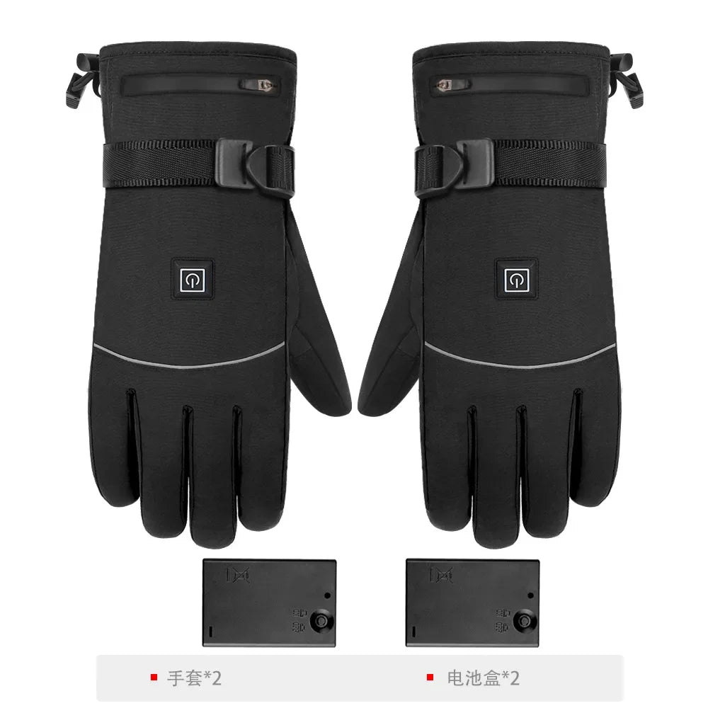 Gants ThermoTech: Gants Chauffants Ski & Moto Étanches