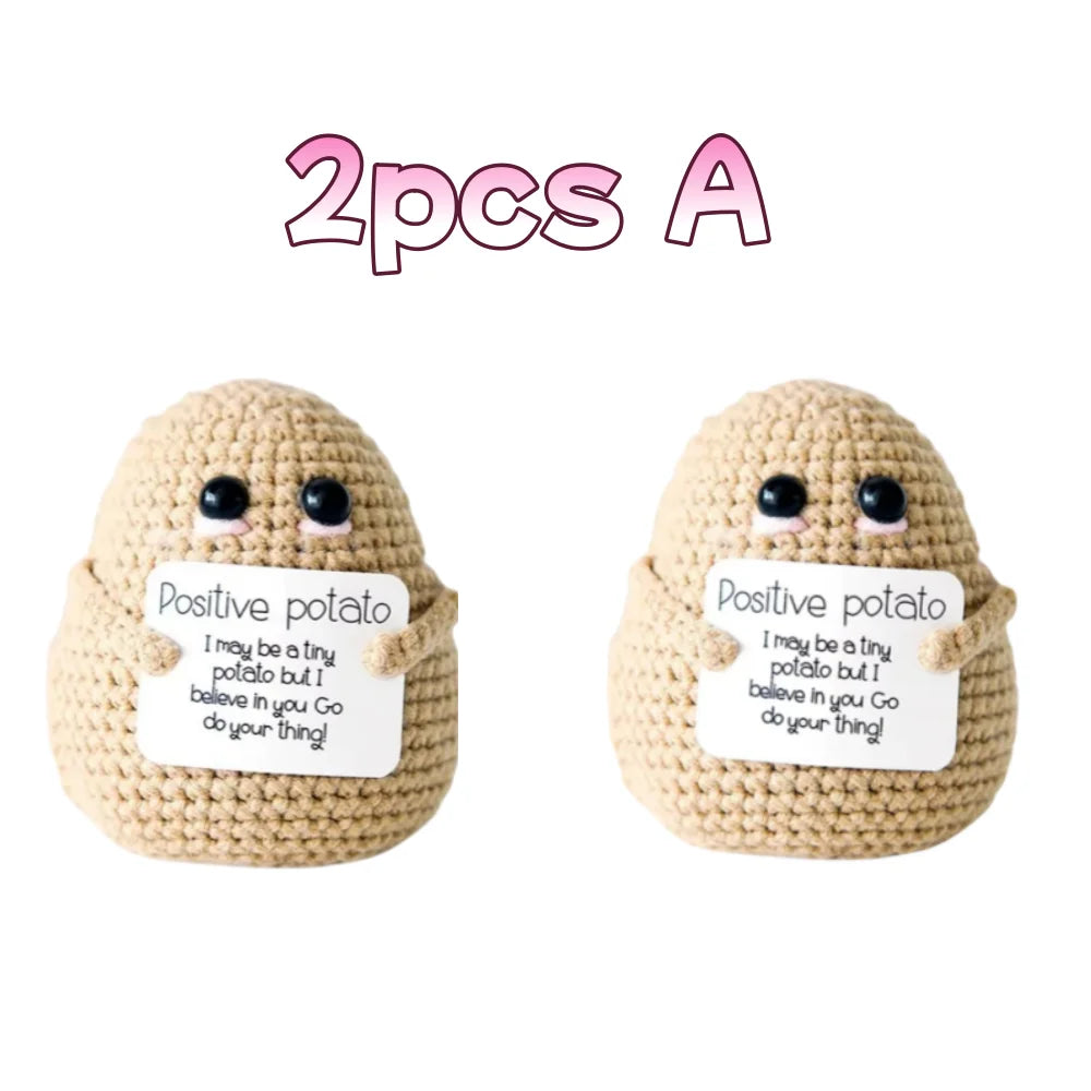 Poupée Potatoes Joyeuse à Gros Fesses Tricotée