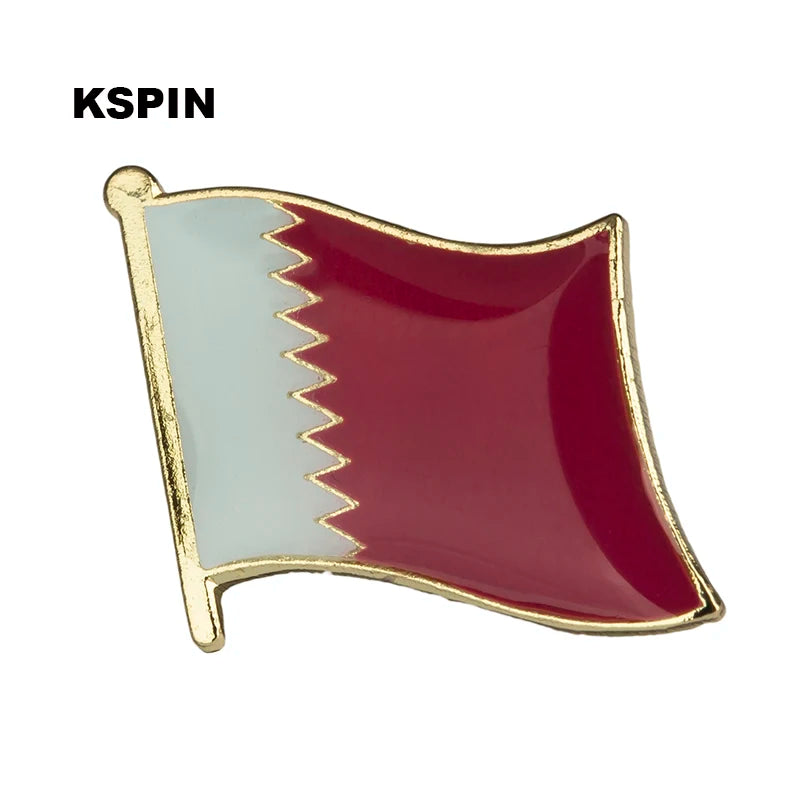 Épingle métal drapeau Qatar - Badge équipe 32