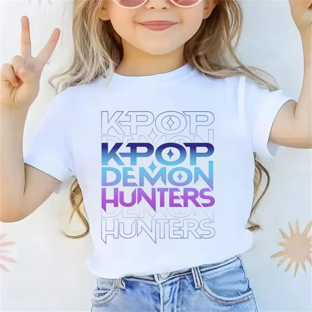 T-shirt été KPop Chasseurs de Démons Unisexe