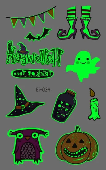 Tatouages Halloween Drôles pour Enfants