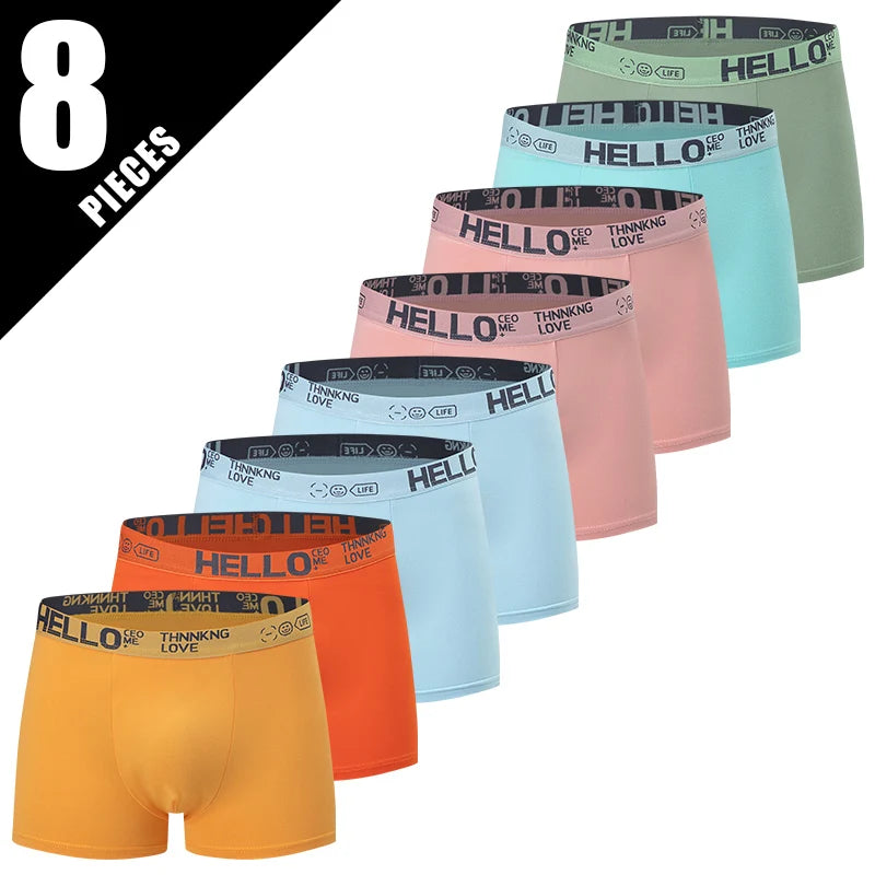 Versatile Black & Gold Boxer Shorts for Active Men