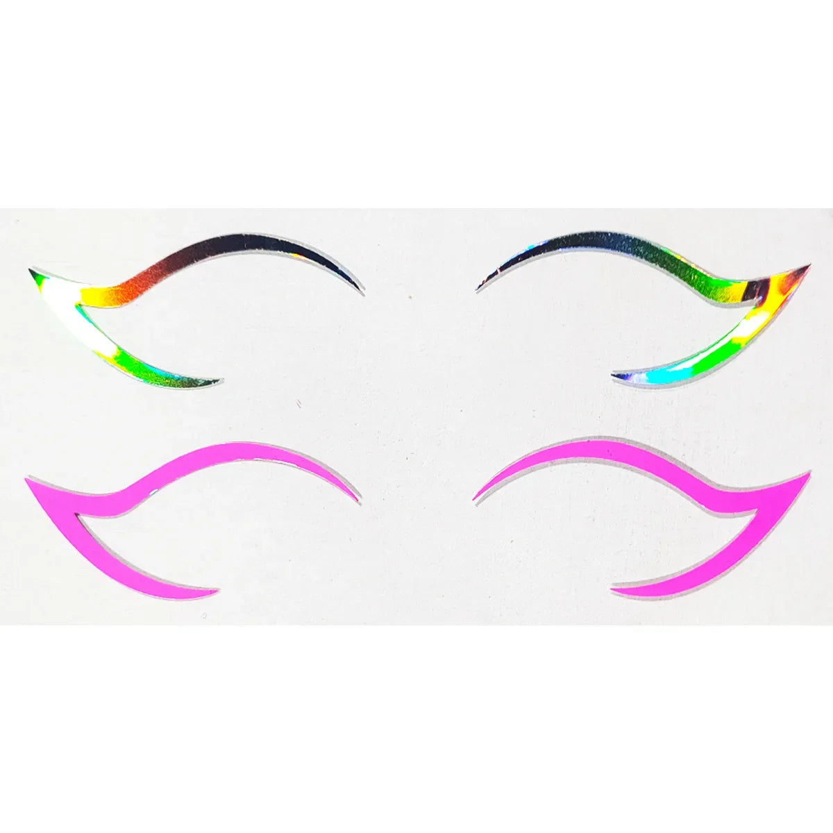 Autocollants Glamour pour Double Paupière Étincelants