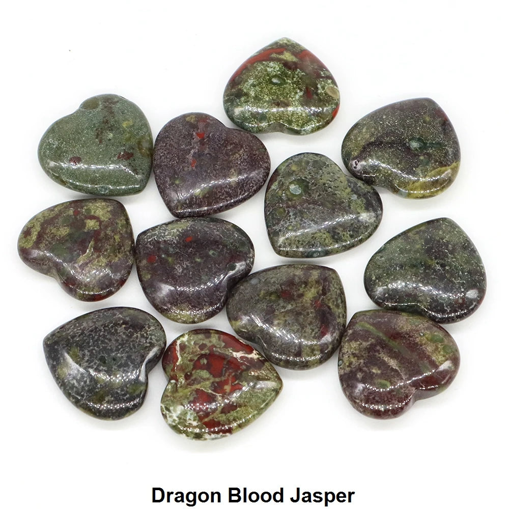 Cœur de Quartz Améthyste 20mm