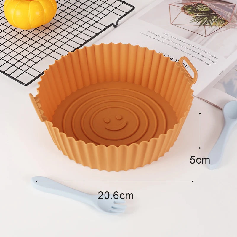 Eco Silicone Air Fryer Liner - Easy Clean & Reusable