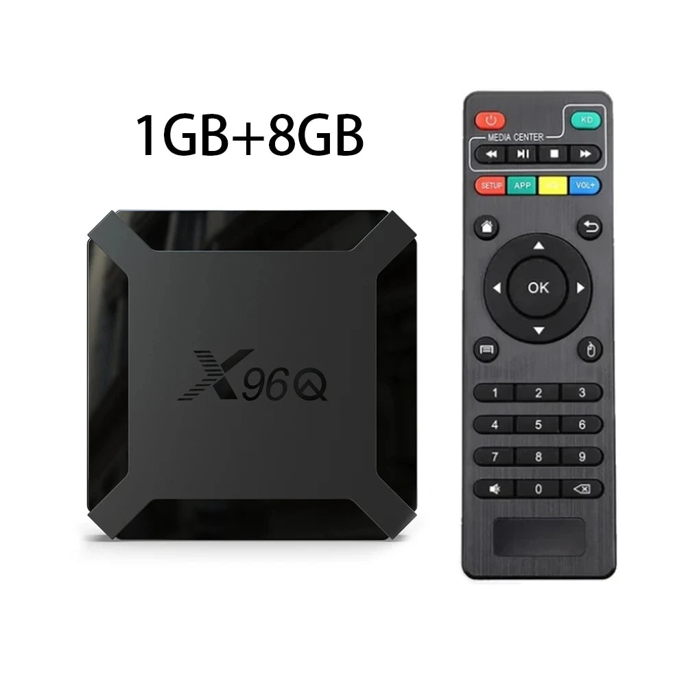 X96Q Box Android 10 - 4K WiFi 2Go 16Go