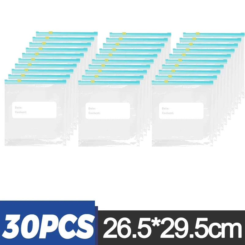 ZippyFresh: Sacs de Congélation Réutilisables 60/10