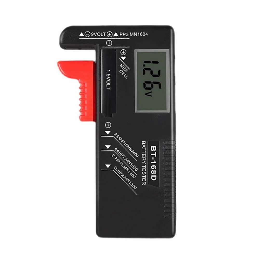 Universal Battery Tester BT-168: Voltage & Capacity Check
