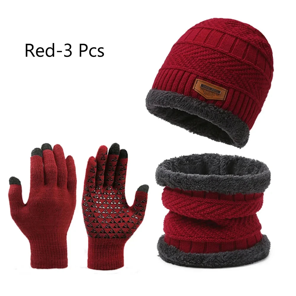 Ensemble Hiver Chic : Écharpe, Gants & Bonnet Tactile