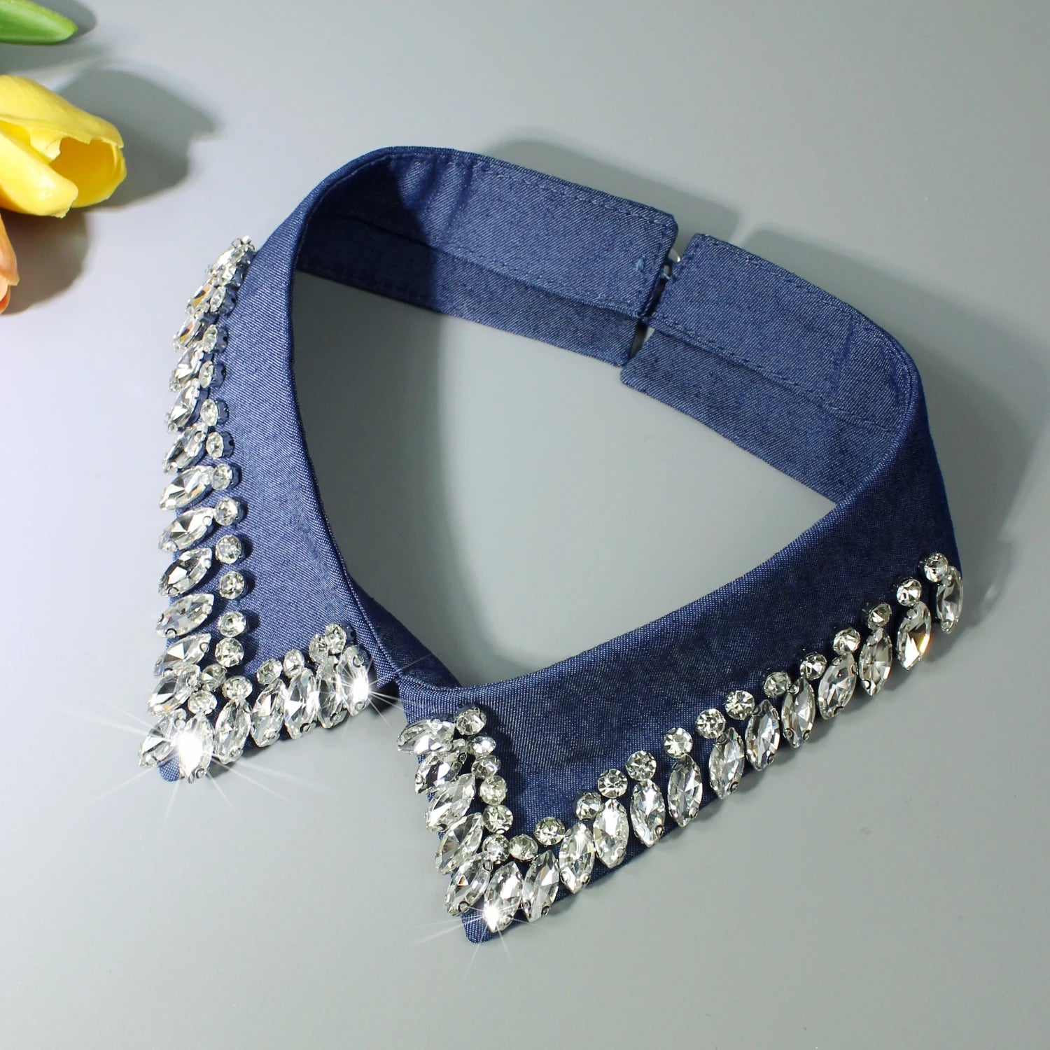 Col Rétro Éclat Perlé