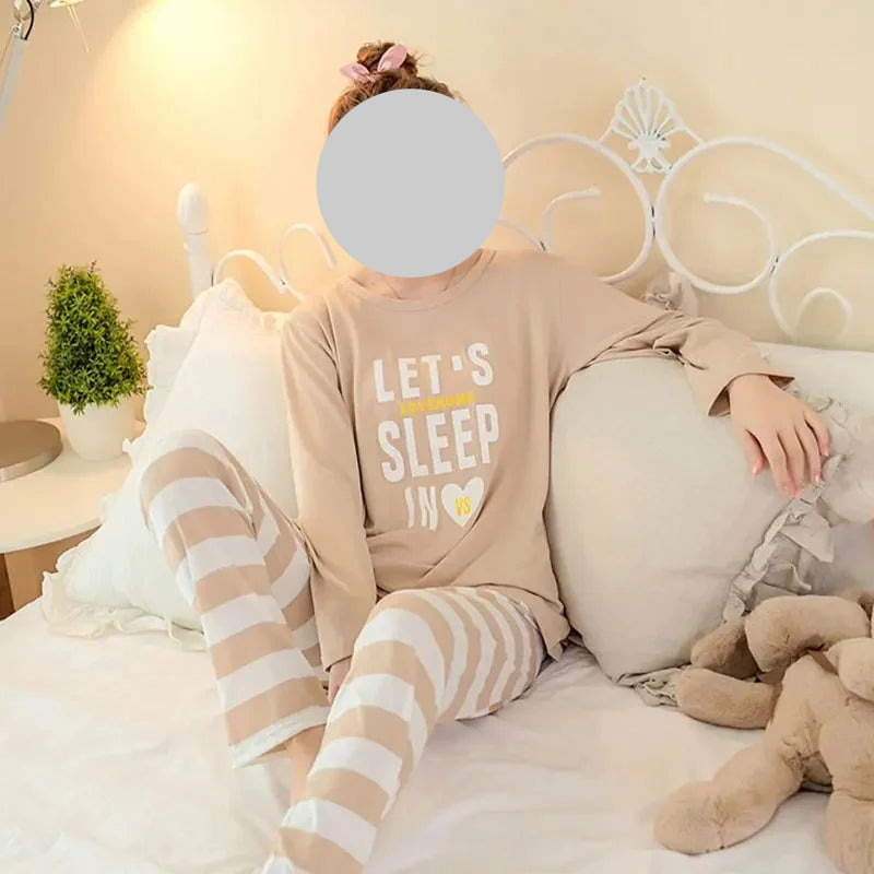 Pyjama Cartoon Coréen Élégant