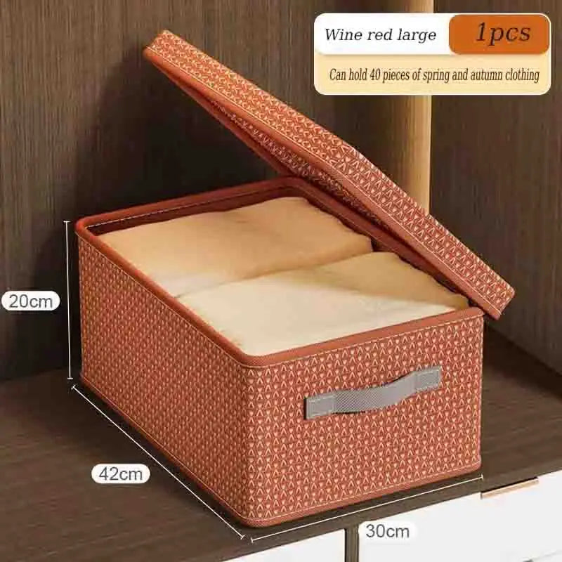 StorEase: Versatile Fabric Organizer Box