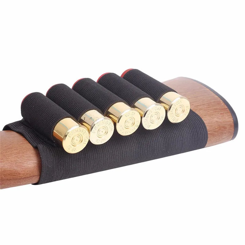 Boucle Tactique 6 Cartouches - Support Adhésif Cal. 12