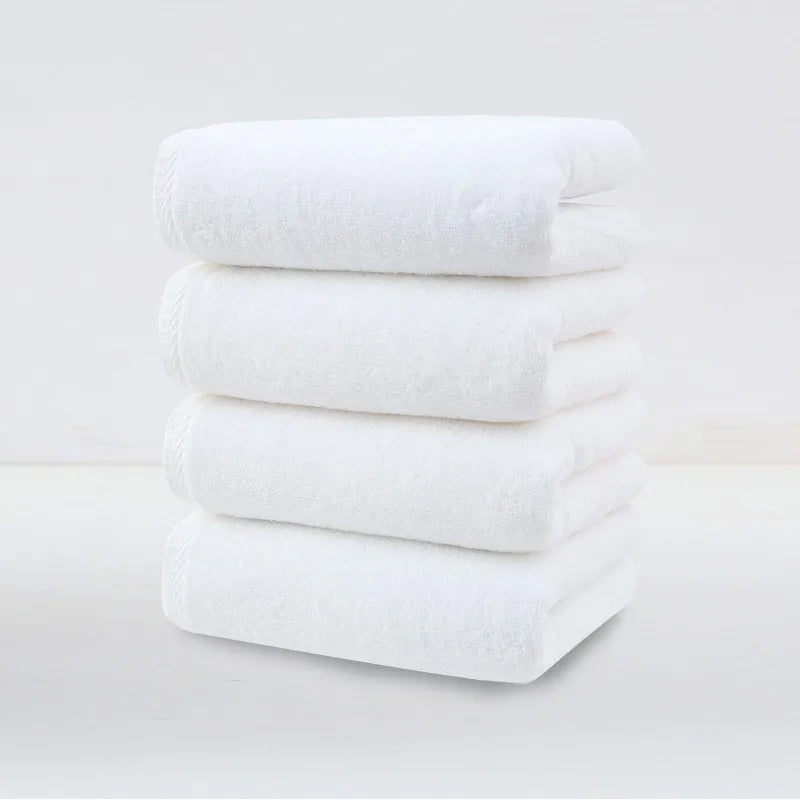 Lot de 4 serviettes coton doux, absorbant et durable