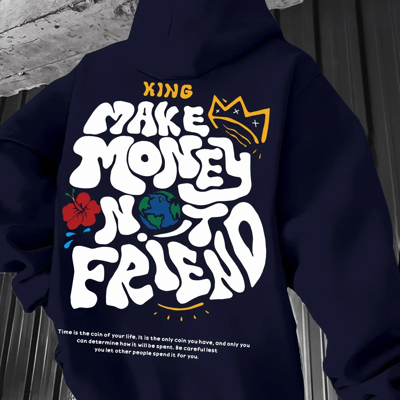 Hoodie Ample Chic pour Hommes