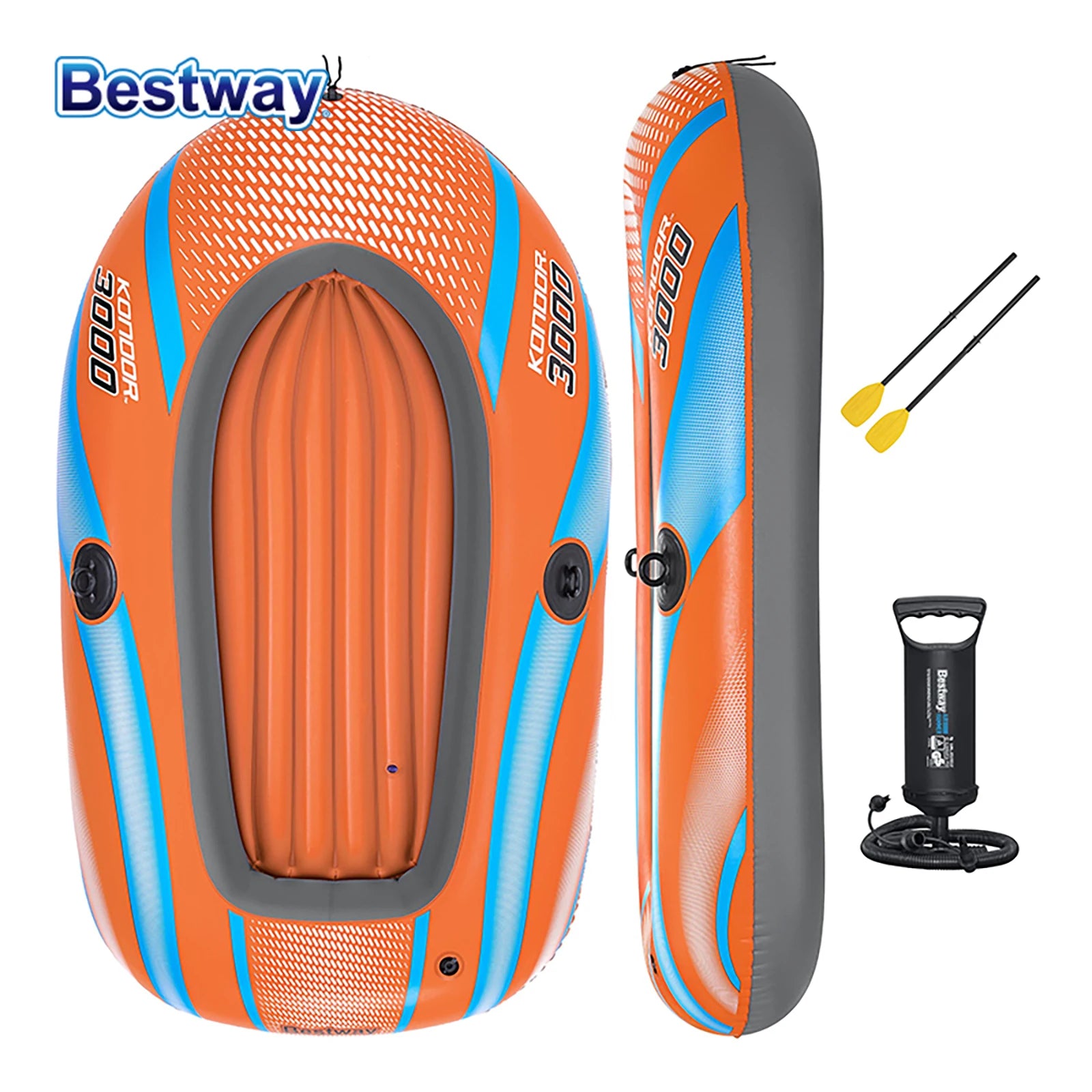 Kayak Gonflable Bestway Aventure 1-3 Pers. 61146