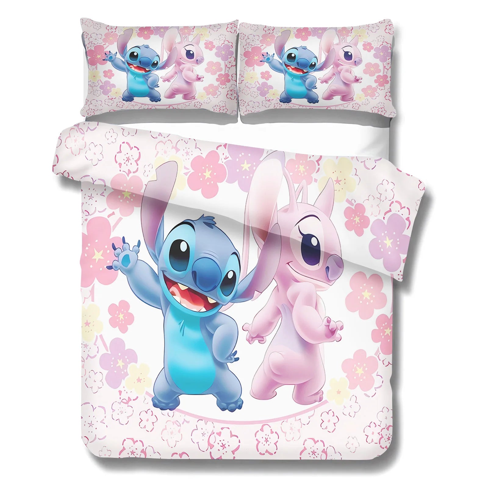 3D Anime Kids Bedding Set - Fun & Cozy Cartoon Design