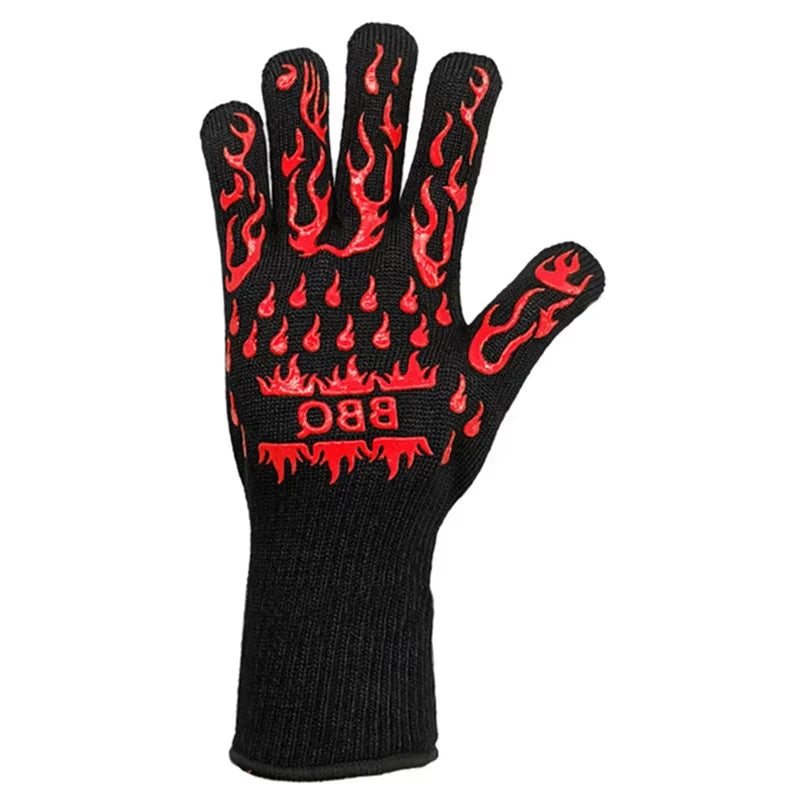Gants ThermoChef: Protection Ultime 800°C Silicone