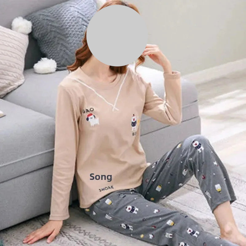 Pyjamas Mignons Coréens pour Femmes Courtes