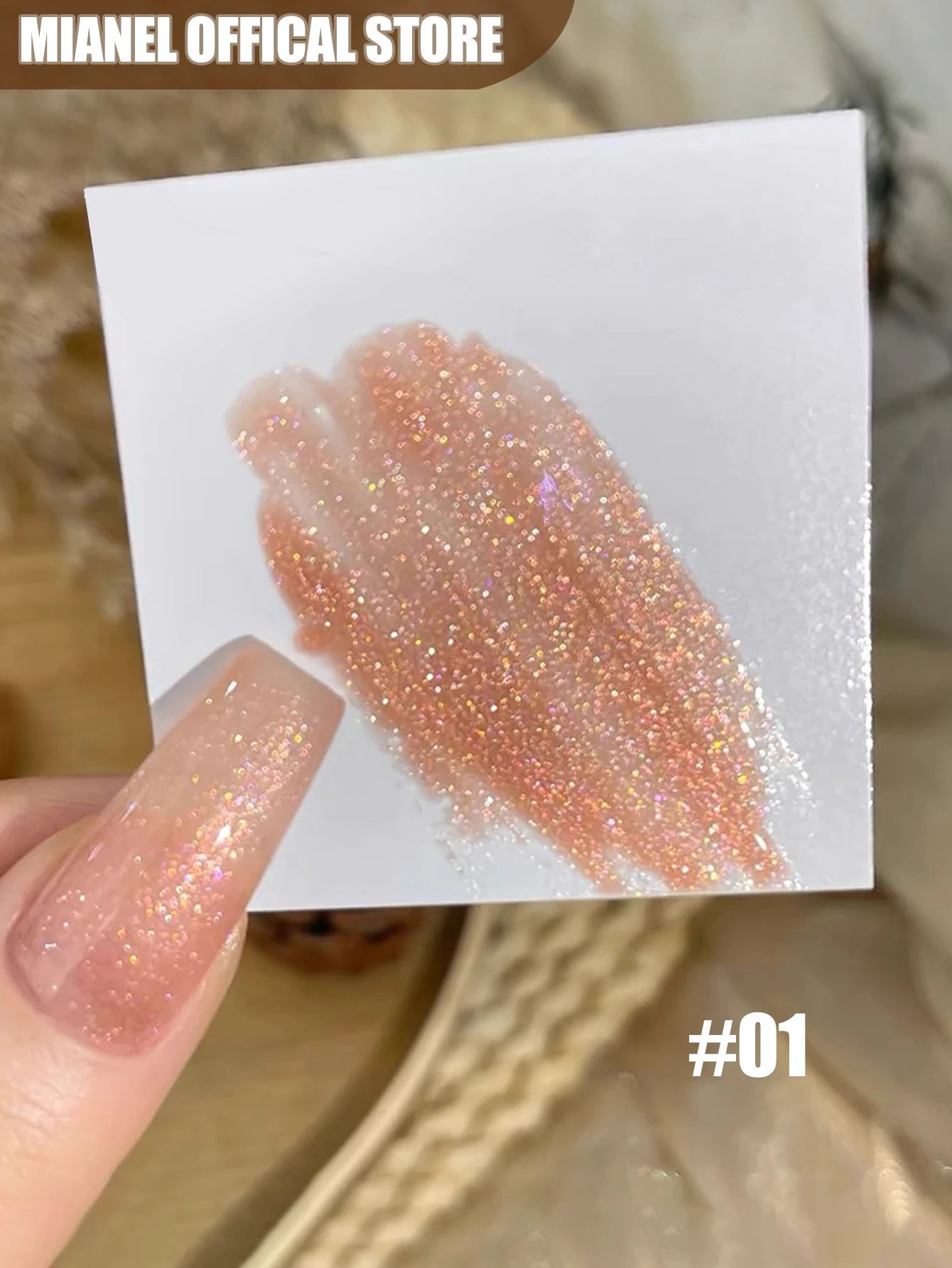 Gel Vernis Éclat Oolong 12 ml - MISS SHAKAN