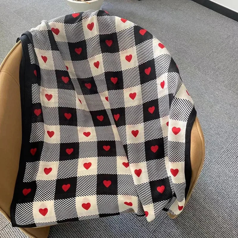 Écharpe Chic Coton-Lin : Élégance et Protection Solaire