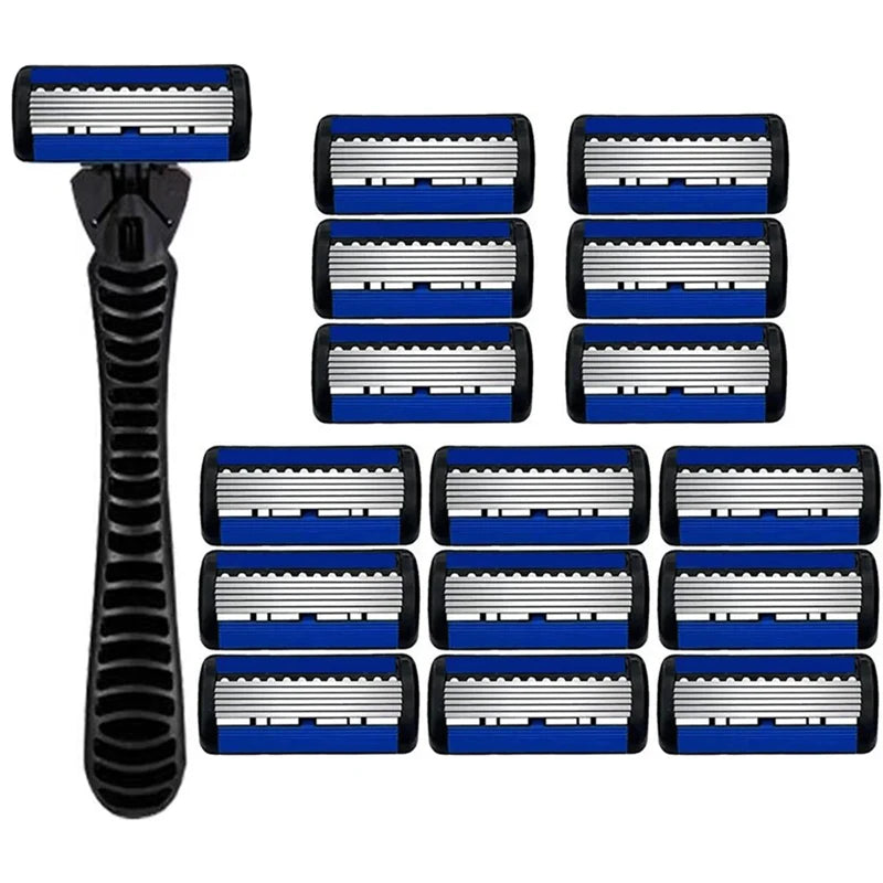 Rasoir de sécurité 6 couches pour un rasage parfait