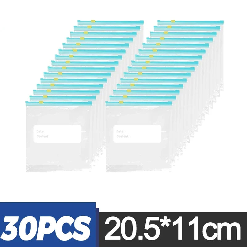 ZippyFresh: Sacs de Congélation Réutilisables 60/10