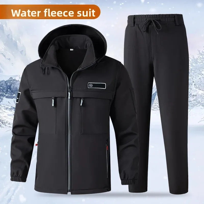 Veste Camouflage Polaire Imperméable pour Hommes