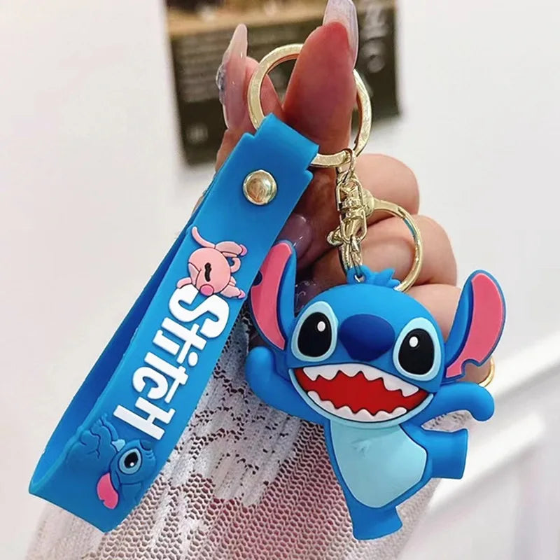 Disney Charm Keychains: Mickey, Minnie & Lilo Fun!