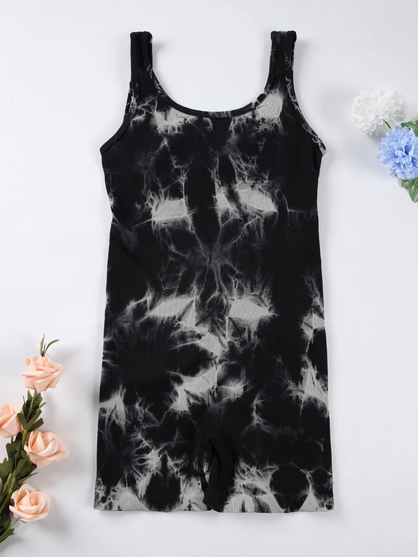 Combinaison Yoga Femme Dos Nu Extensible Sans Manches