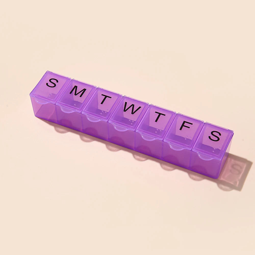 Pilulier Hebdo Pratique - 7 Compartiments