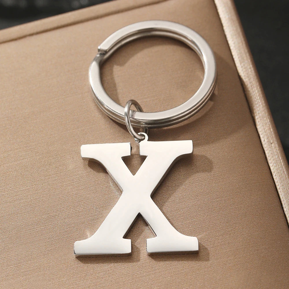 Porte-clés suspendu en acier inoxydable - Élégance quotidienne