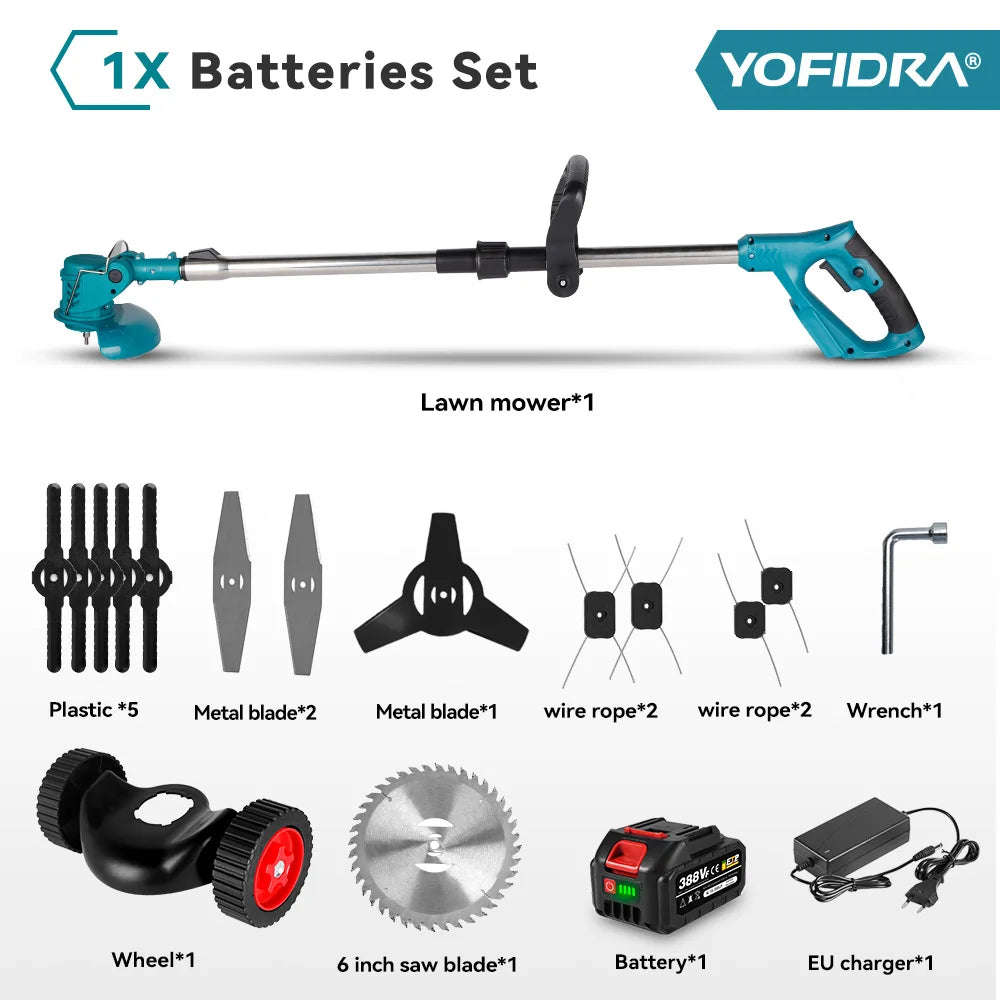 Tondeuse YOFIDRA Électrique Portable 18V Ajustable