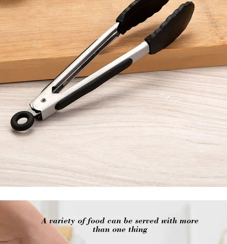 Pince Silicone Écologique Antidérapante Noir