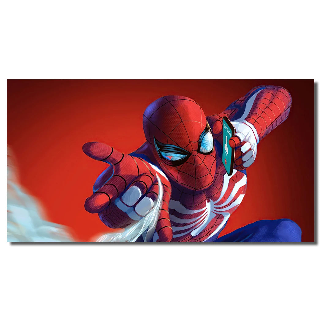 Marvel Spider-Man HD Canvas Art - Nordic Home Decor