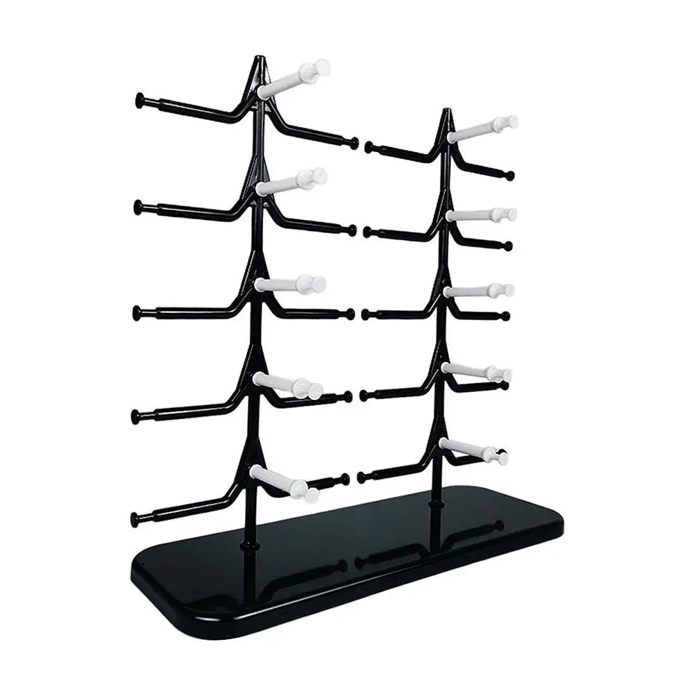 Sunshine Spectacle Rack: 5-Layer Glasses Organizer