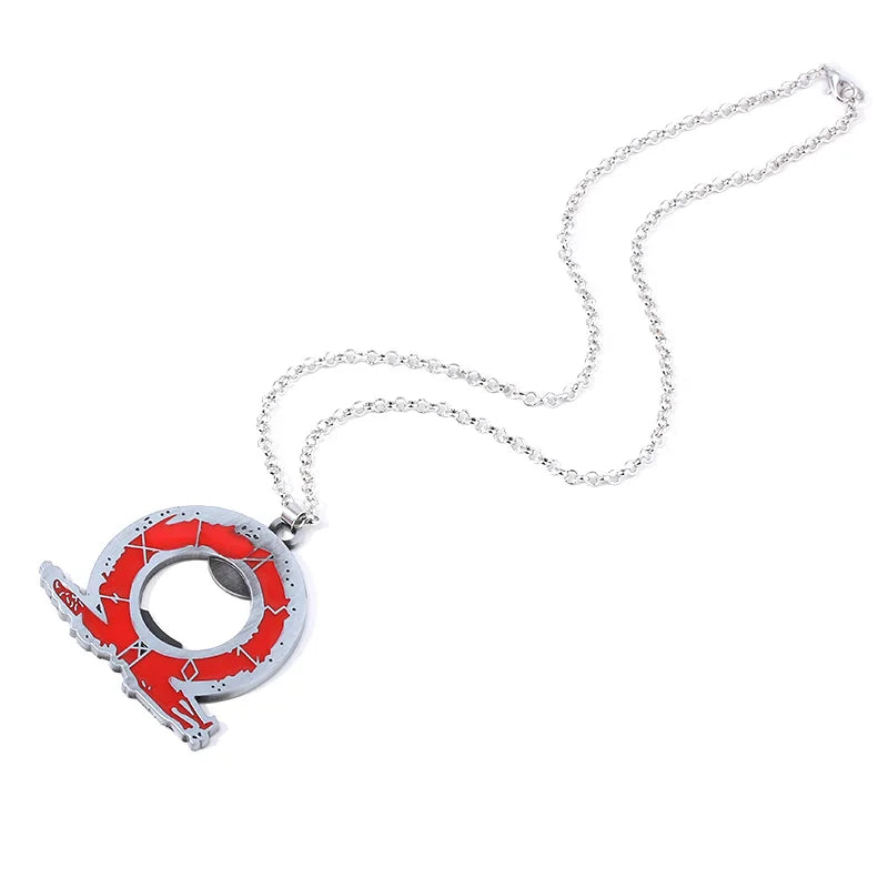 Porte-clés Kratos : Lame du Chaos en métal élégant