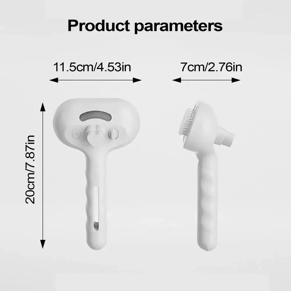 PetSteam Comb: Grooming & Massage Spray Brush