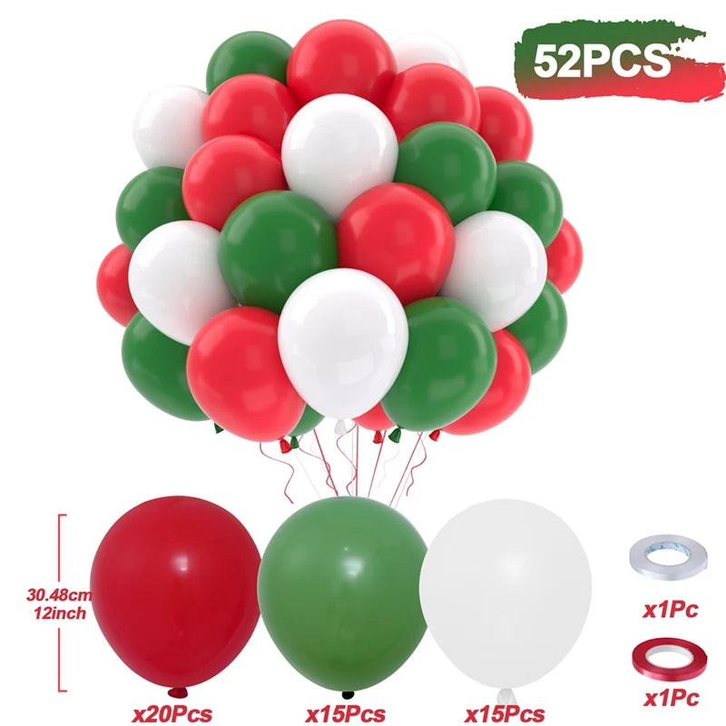 Ballons dorés festifs en latex perlé