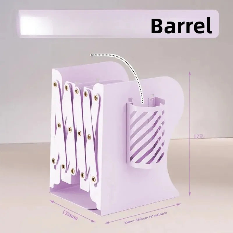 Organisateur de bureau violet élégant