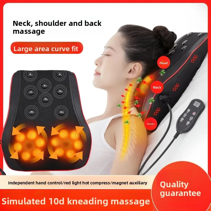 Coussin Massant Chauffant Relax'Back 2 en 1