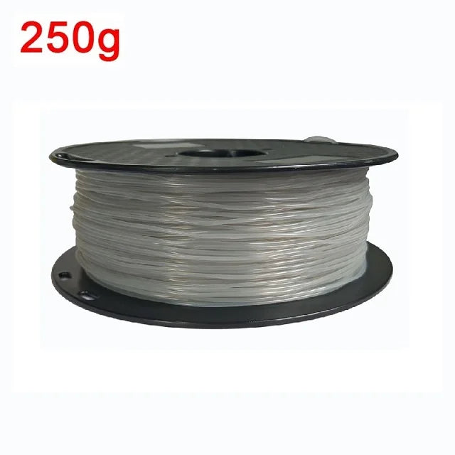 Filament TPU Flexible 1.75mm Turquoise Transparent 1kg