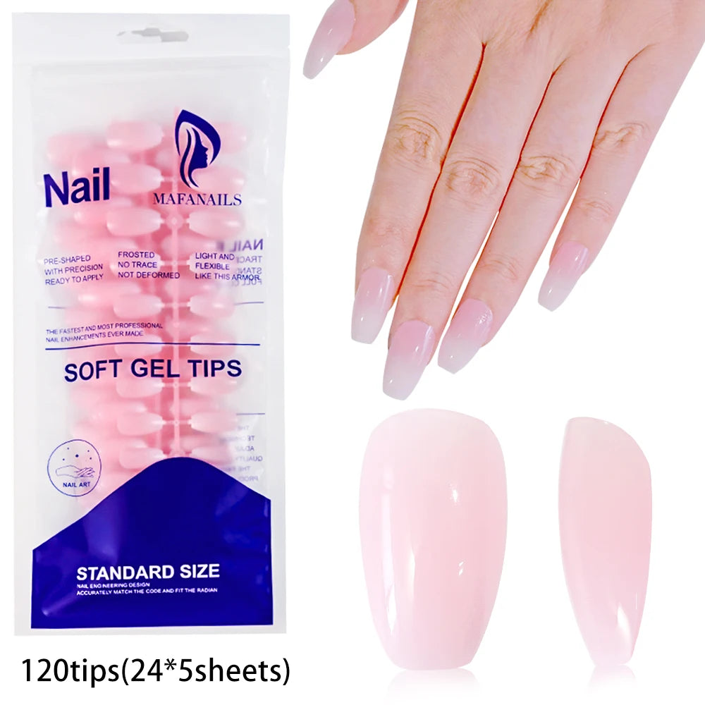 NailArt Ballerine - Faux Ongles Colorés