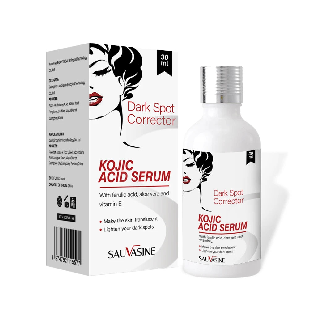 Kojic Glow Serum: Brightening & Rejuvenating Essence