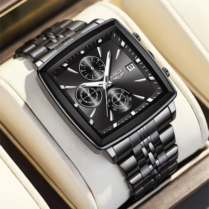 LIGE Luxe Sport Chrono Watch for Men