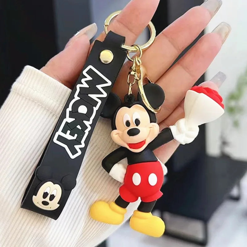 Disney Charm Keychains: Mickey, Minnie & Lilo Fun!