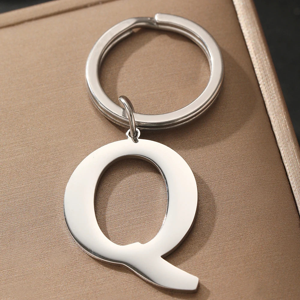 Porte-clés suspendu en acier inoxydable - Élégance quotidienne