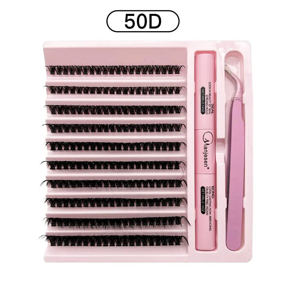 Kit Pro Cils 30D/40D/50D - Extension et Colle Essentielle