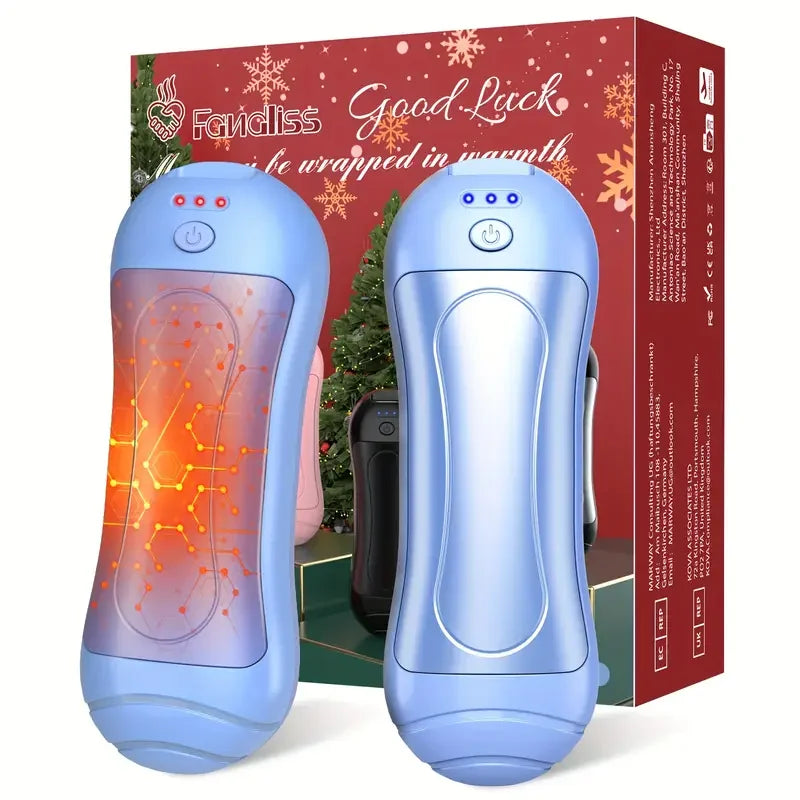 WarmDuo 6000: USB Rechargeable Hand Warmer Set